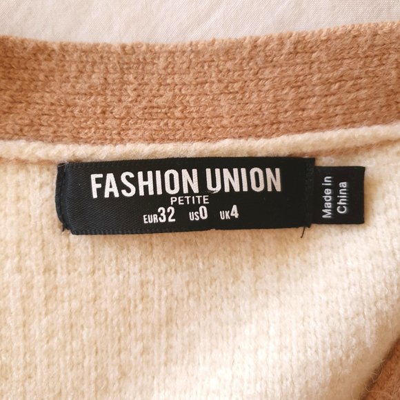 Vintage cotton cream sweater - Picture 2 of 5